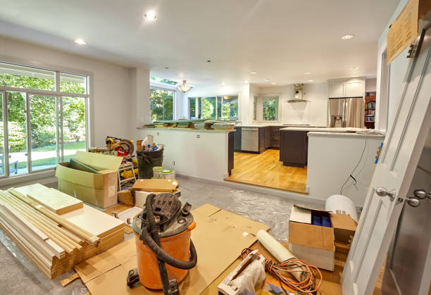 Professional Kitchen Island Installation technician working in Princeton Junction, NJ